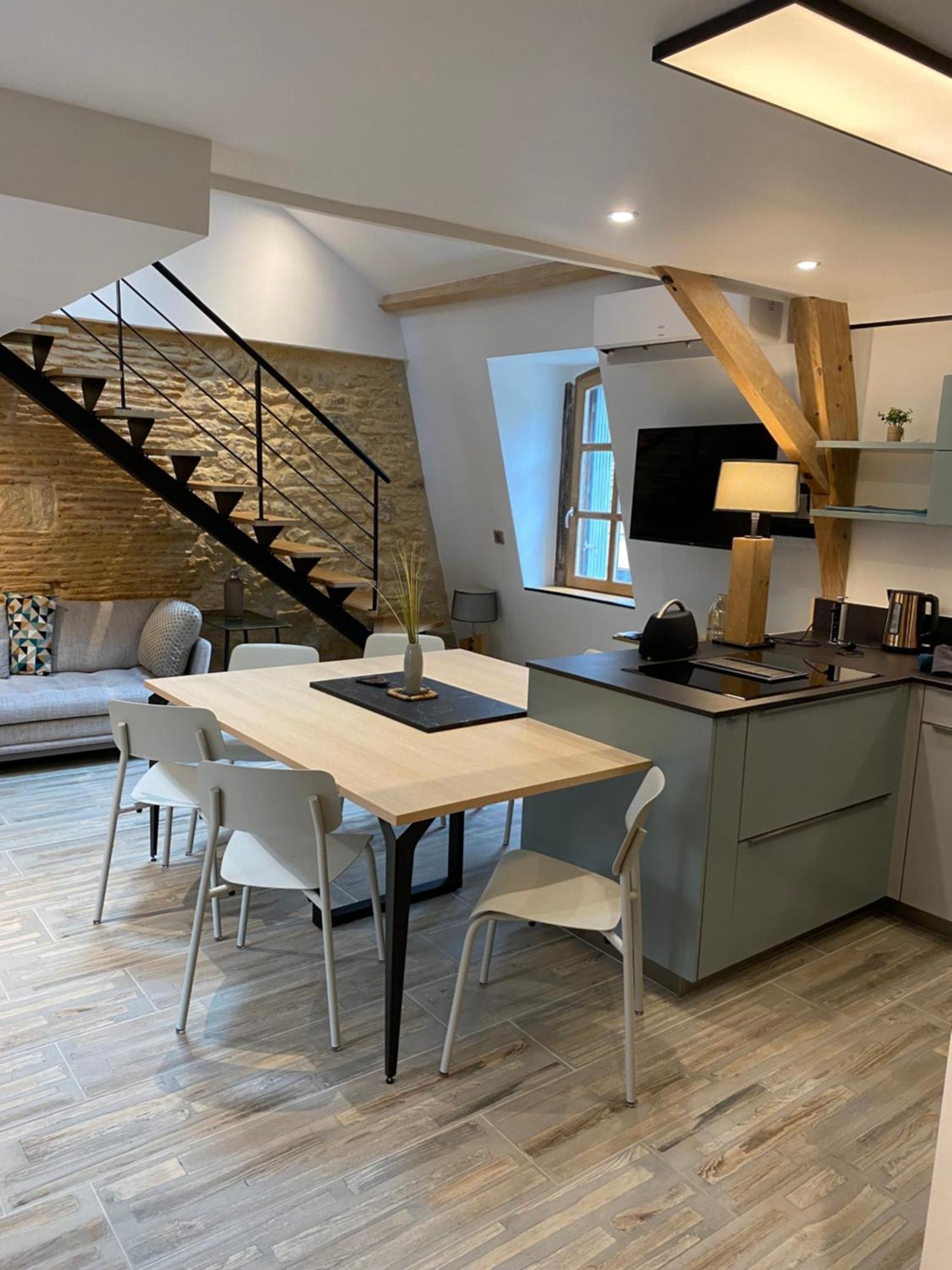 Appartement Avec Terrasse & Parking Sarlat Centre エクステリア 写真